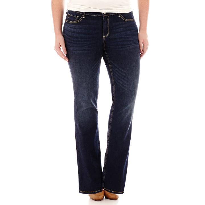Arizona Bootcut Jeans - Juniors Plus