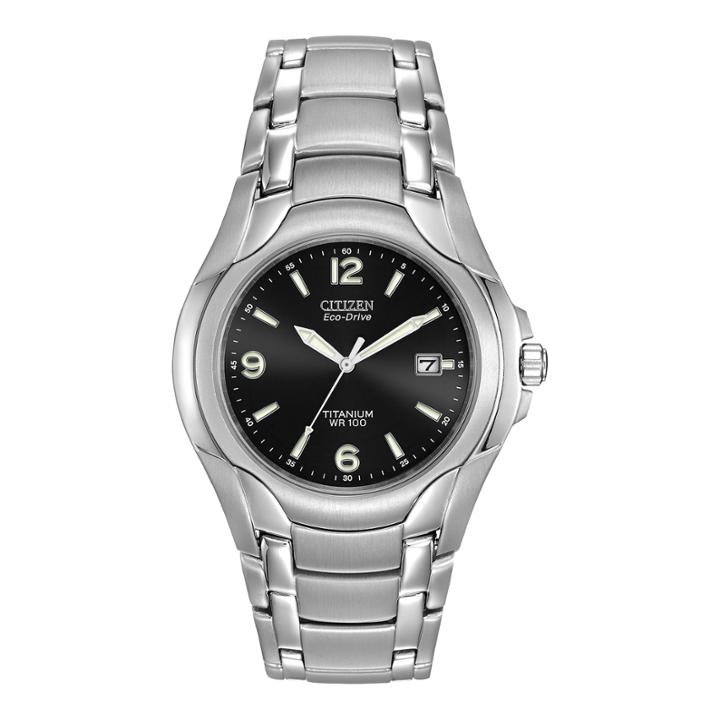 Citizen Eco-drive Mens Titanium Watch Bm6060-57f