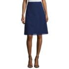 Liz Claiborne Eyelet A-line Skirt