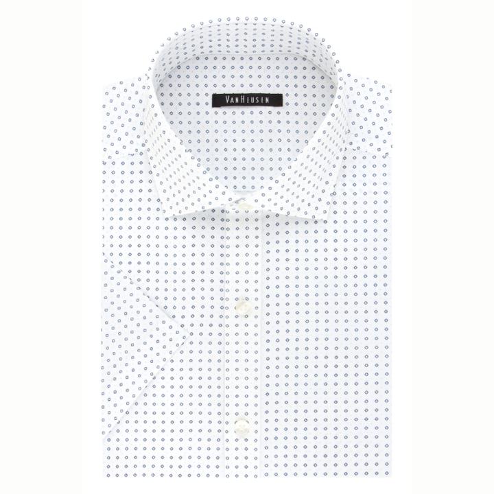 Van Heusen Slim Fit Short Sleeve Dress Shirt