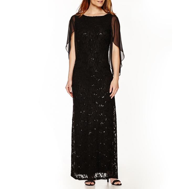 Blu Sage 3/4 Tulip Sleeve Lace Dress
