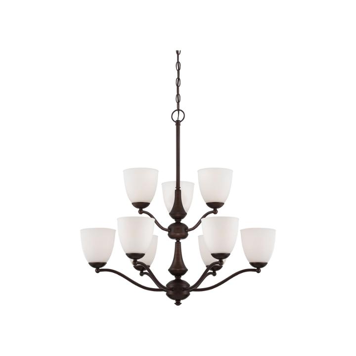 Filament Design 9-light Prairie Bronze Chandelier