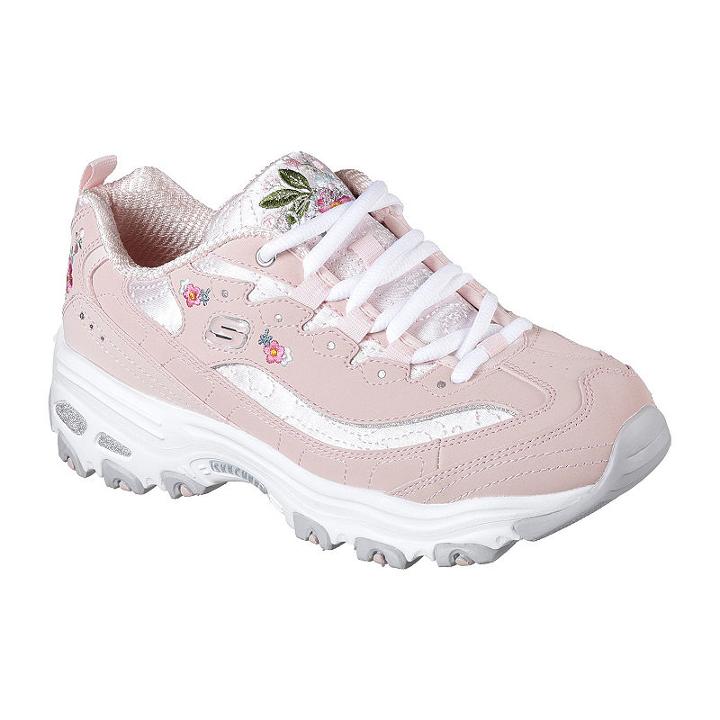 Skechers D'lites Flower Womens Sneakers