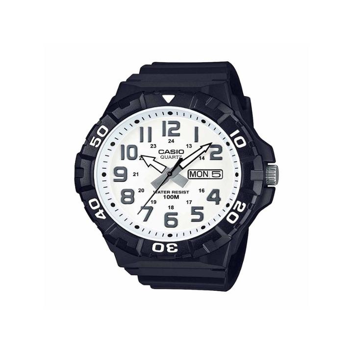 Casio Table Mens Black Strap Watch-mrw210h-7apb