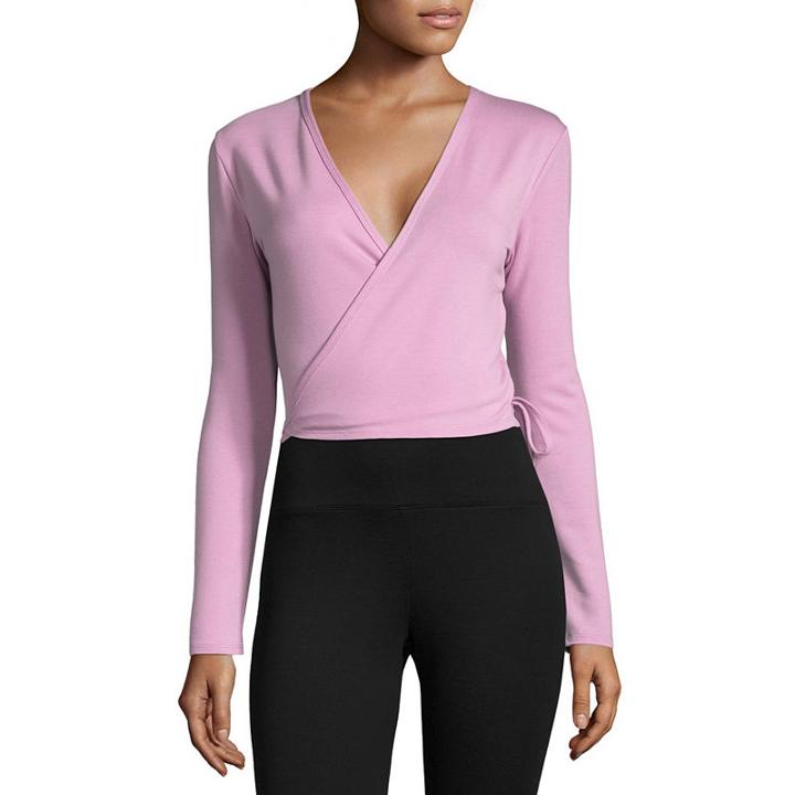 Xersion Long Sleeve Jersey Hoodie