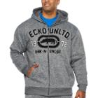 Ecko Unltd Lightweight Fleece Jacket - Big And Tall