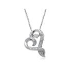 Hallmark Diamonds 1/4 Ct. T.w. Diamond Sterling Silver Pendant Necklace