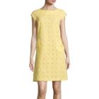 R & K Originals Cap-sleeve Lace Sheath Dress - Petite