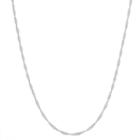 Semisolid Singapore 22 Inch Chain Necklace