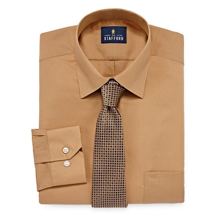 Stafford Box Shirt And Tie Set