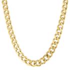 Mens Stainless Steel & Gold-tone Ip 20 12mm Chunky Curb Chain