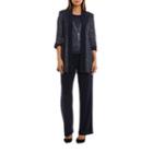 2 Pc Metallic Pant Suit