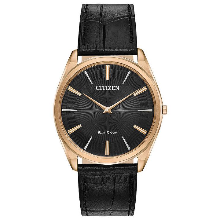Citizen Mens Black Strap Watch-ar3073-06e