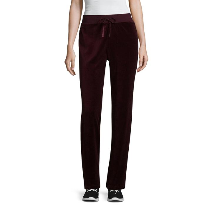 St. John's Bay Active Velour Pant- Talls
