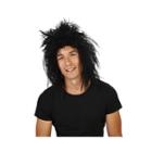 Black 80's Rocker Adult Wig