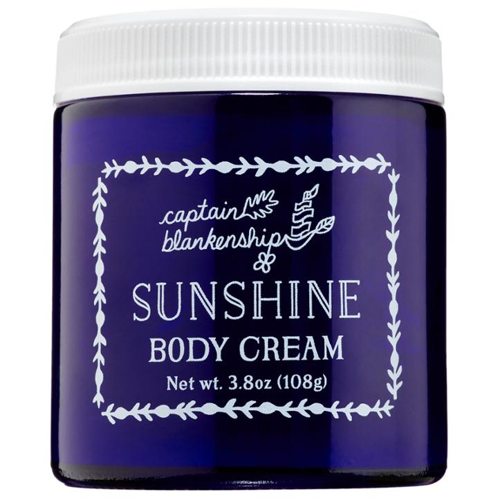 Captain Blankenship Sunshine Body Cream