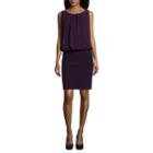 Scarlett Sleeveless Beaded Blouson Dress-talls