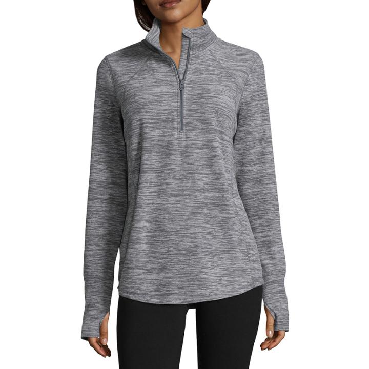St. John's Bay Active Quarter-zip Pullover