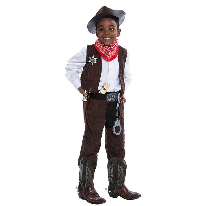 Deluxe Cowboy Costume Kit - Small (4)