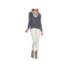 Skye's The Limit Monte Carlo Plaid Mesh Tiered Top- Plus