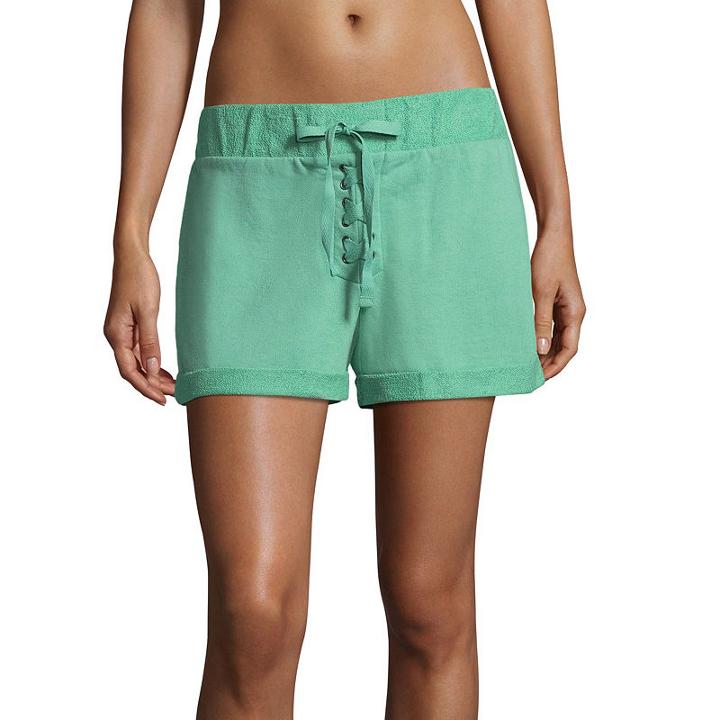 Flirtitude Knit Pull-on Shorts-juniors