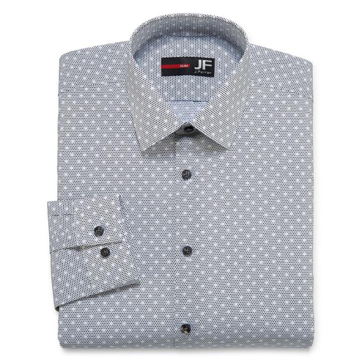 Jf J. Ferrar Long-sleeve Stretch Dress Shirt