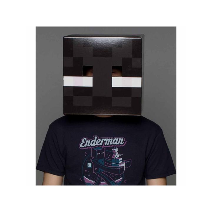 Minecraft Enderman Costume Head For Adults - One-size