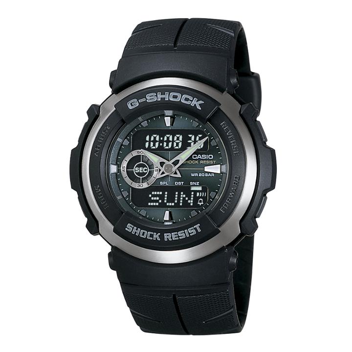 Casio G-shock Street Rider Mens Analog/digital Sport Watch G300-3av