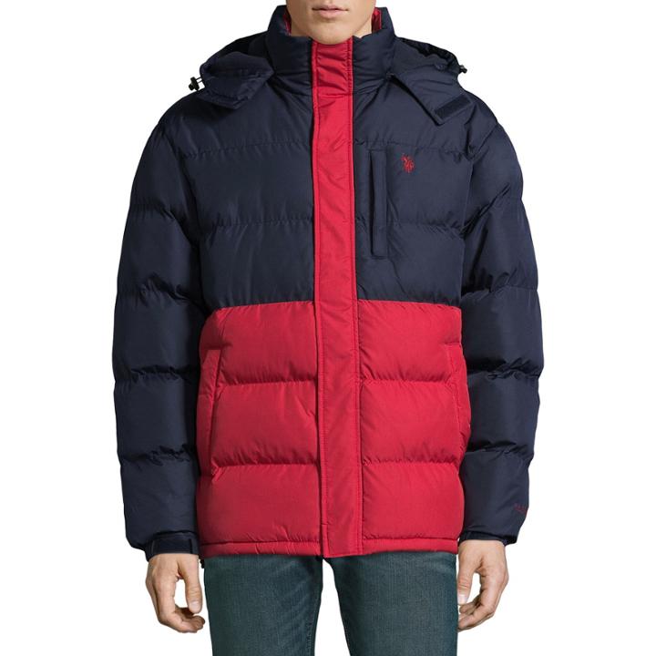 U.s. Polo Assn. Hooded Puffer Jacket