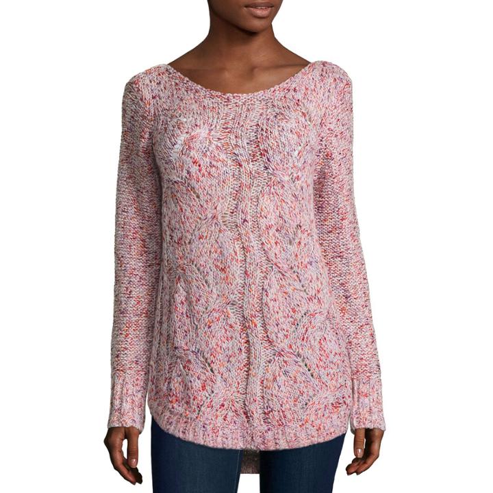 St. John's Bay Cozy Cable Sweater