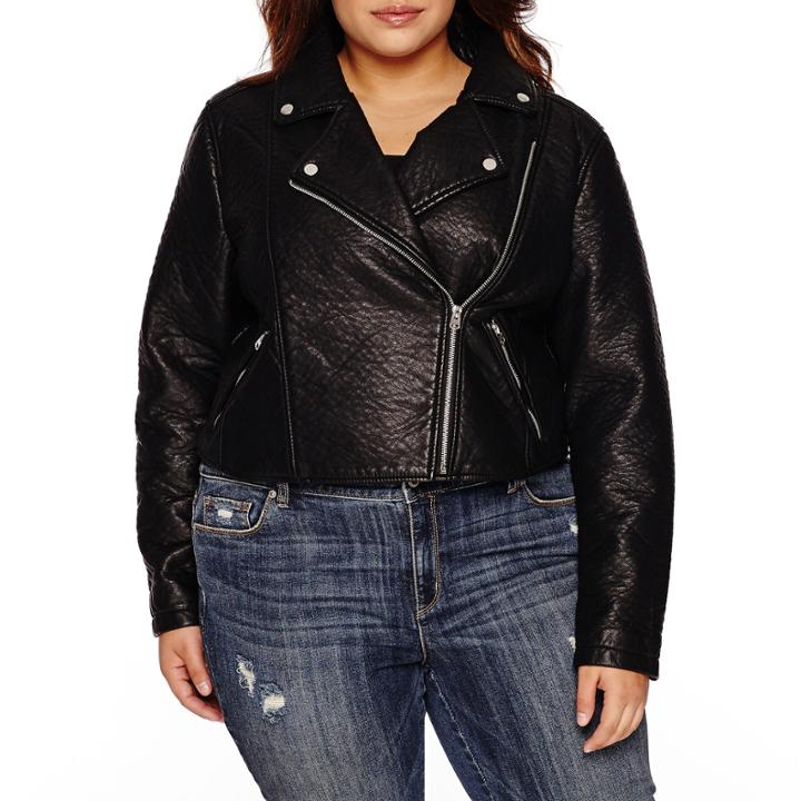 Belle + Sky Motorcycle Jacket-plus