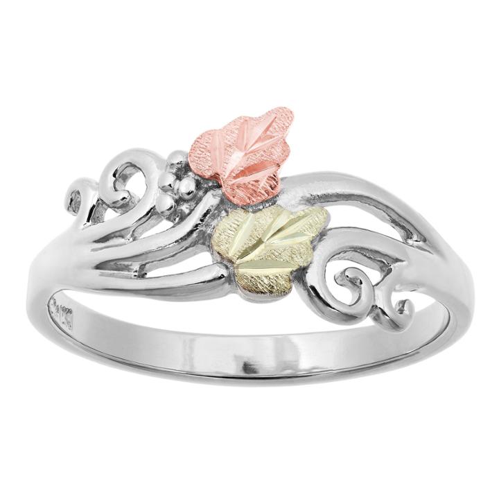 Black Hills Gold Black Hills Gold Landstroms Womens Sterling Silver Cocktail Ring