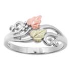 Black Hills Gold Black Hills Gold Landstroms Womens Sterling Silver Cocktail Ring