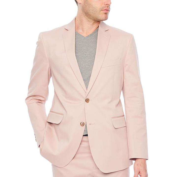 Jf J.ferrar Adobe Rose Classic Fit Stretch Suit Jacket