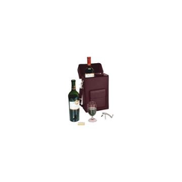 Royce Leather Connoisseur Leather Wine Carrier