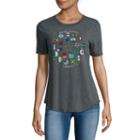 Drapey Short-sleeve Olympic Tee - Juniors