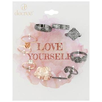 Decree Womens Cluster Ring