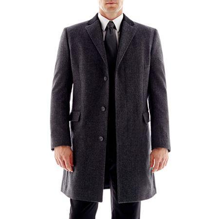 Stafford Contrast-collar Topcoat