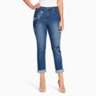 Gloria Vanderbilt Roll Cuff Ankle Jean