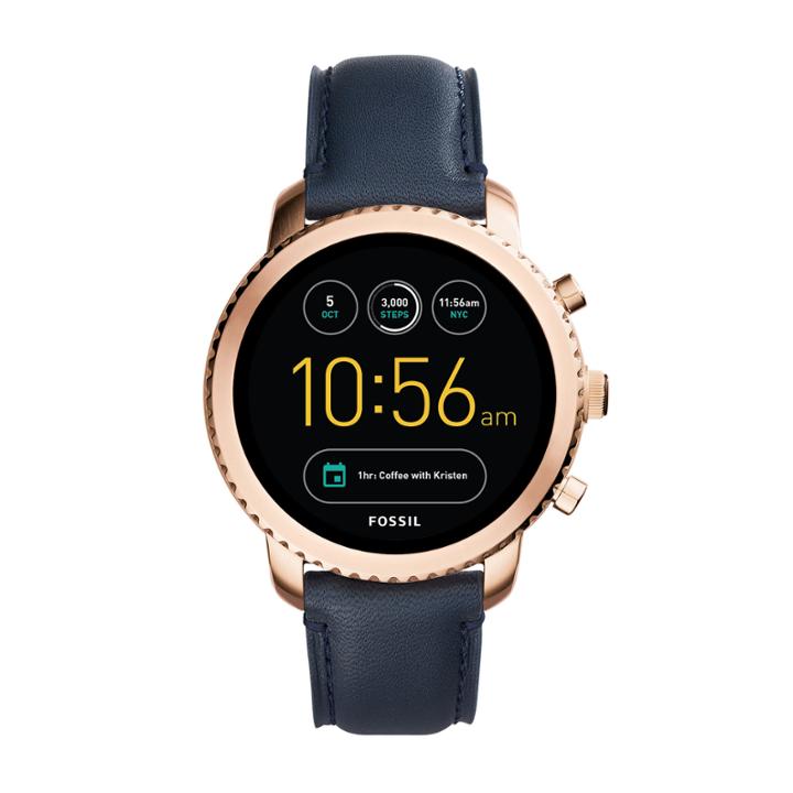 Fossil Q Unisex Blue Smart Watch-ftw4002