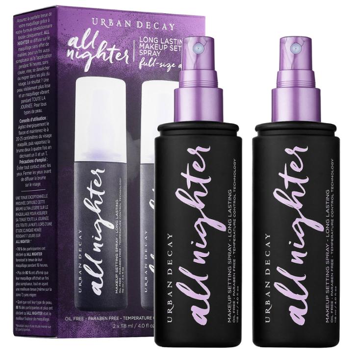 Urban Decay All Nighter Makeup Setting Spray Duo