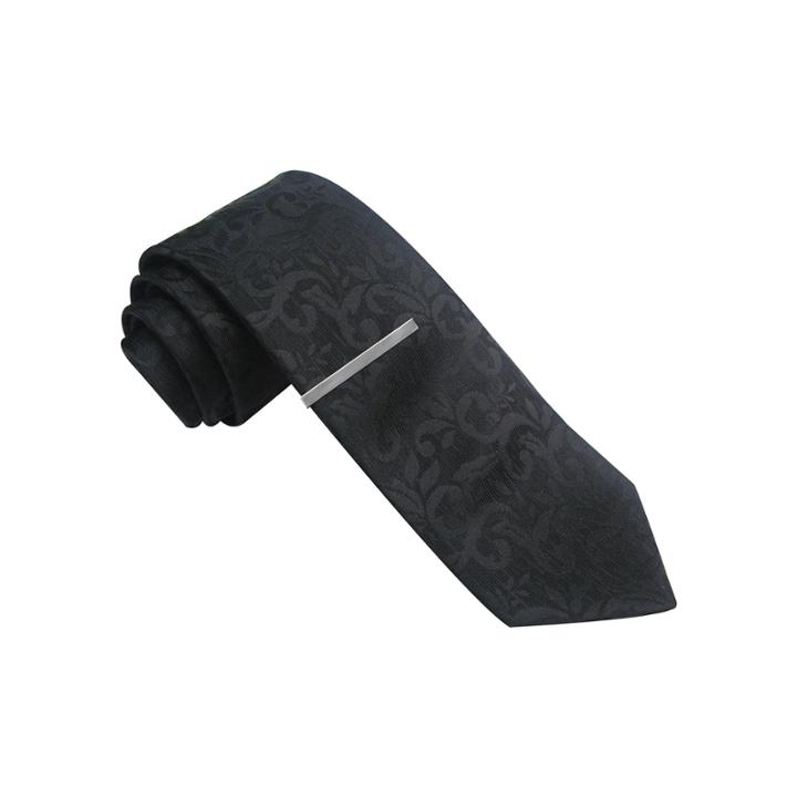 Jf J. Ferrar Textured Paisley Skinny Tie
