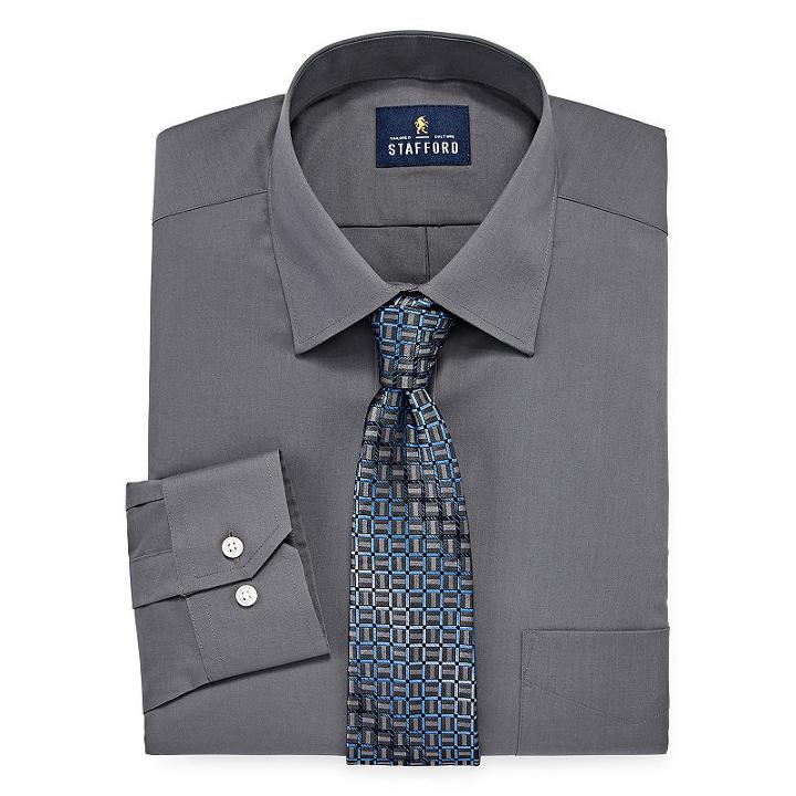 Stafford Box Shirt + Tie Set