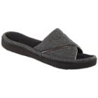 Isotoner Quilted Jersey Slide Slippers