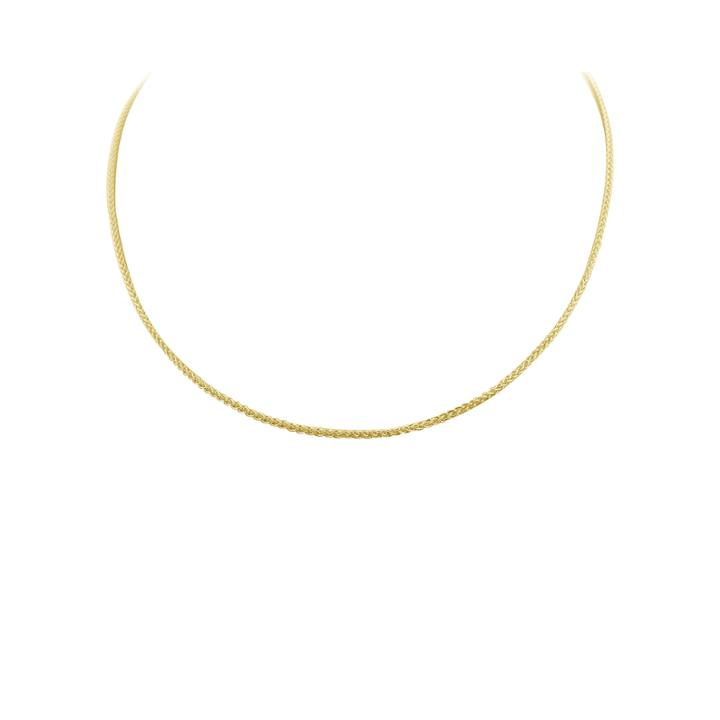 14k Gold Over Silver 24 Wheat Chain Necklace