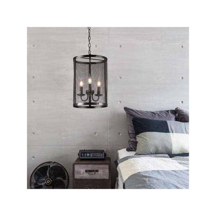 Erasmo Mesh Cage 12-inch Round Pendant Light