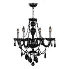 Provence Collection 4 Light Chrome Finish Crystalchandelier