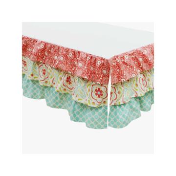 The Peanut Shell Crib Ruffle + Skirts