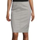 Worthington Seamed Pencil Skirt - Petite
