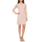 Ronni Nicole Long Sleeve Embellished Sheath Dress